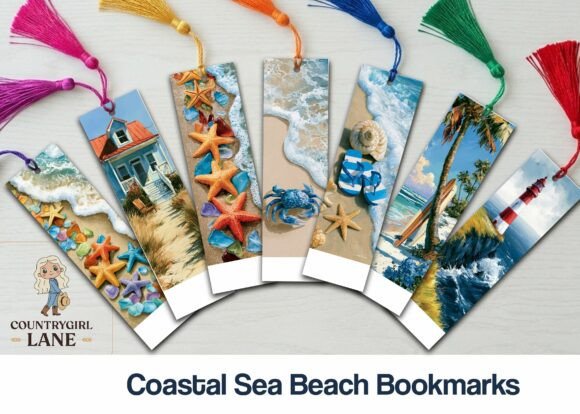 Download Coastal Sea Beach Bookmark - Bookmark Collection